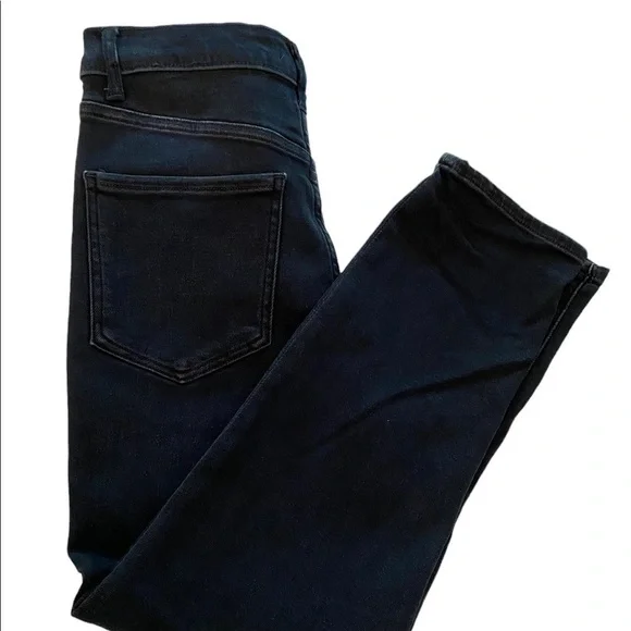 Express NWOT Dark Denim High Waisted Skinny Jean - Picture 2 of 5